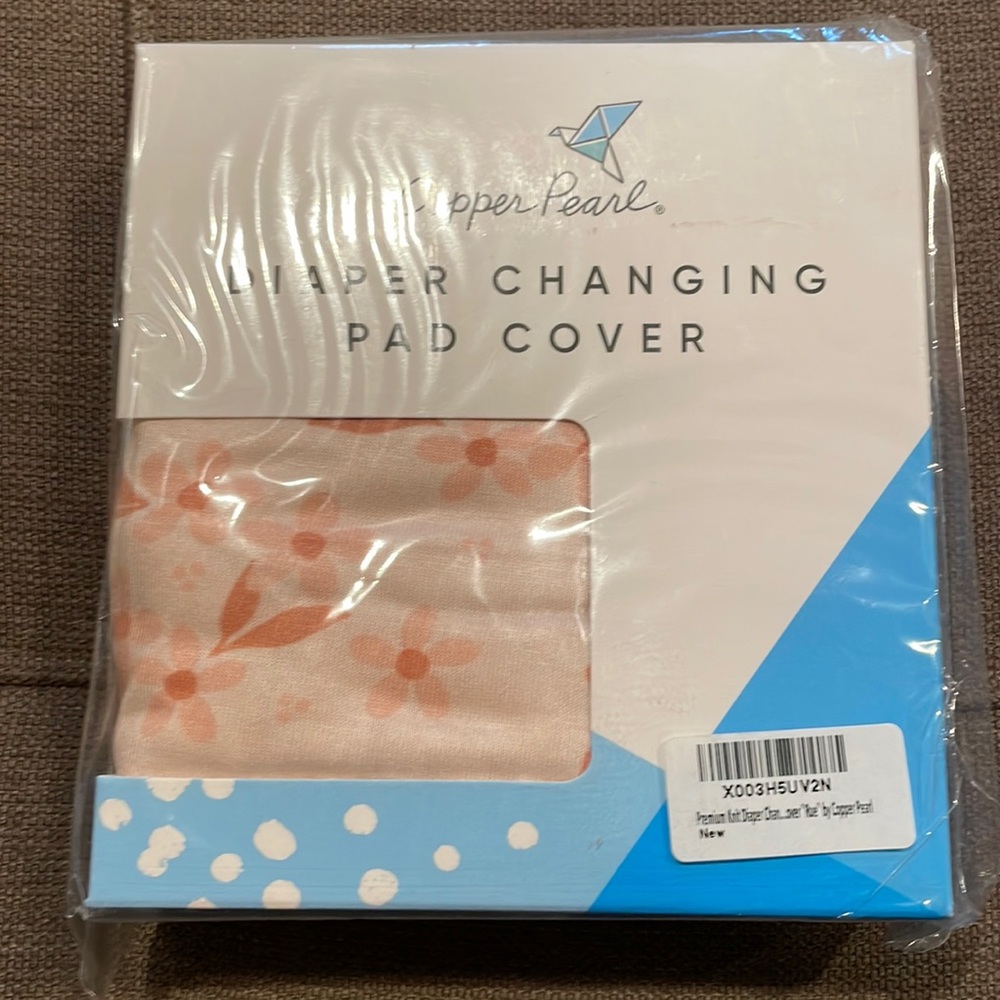 Copper Pearl changing pad cover